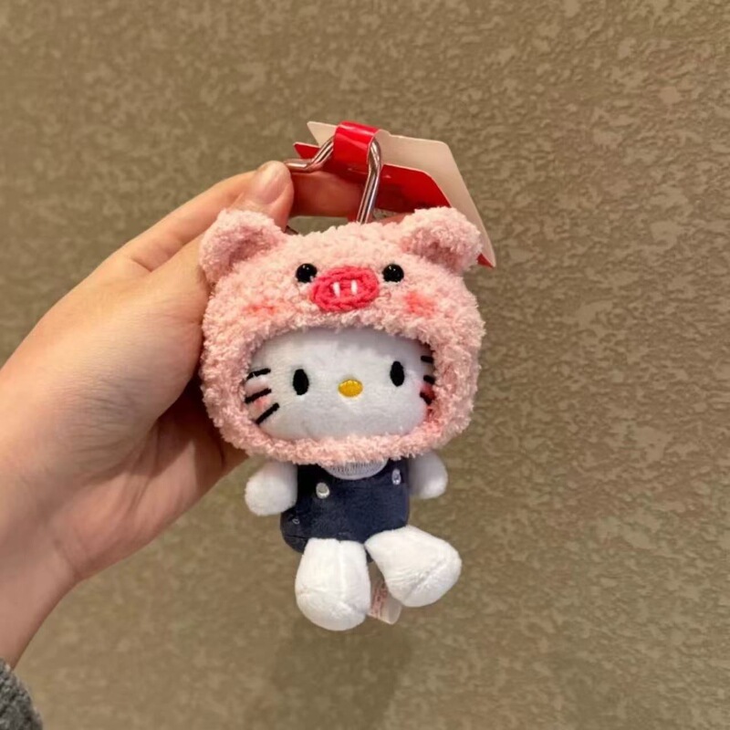 かわいいkitty猫のバッグストラップぬいぐるみのキーホルダー|undefined