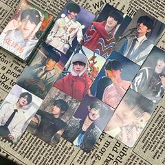 Laser Mini Cards, 55 Pieces per Box - New Album Flash Cards, Celebrity Merchandise, Creative Instant Lomo Cards - Zhang Zeyu