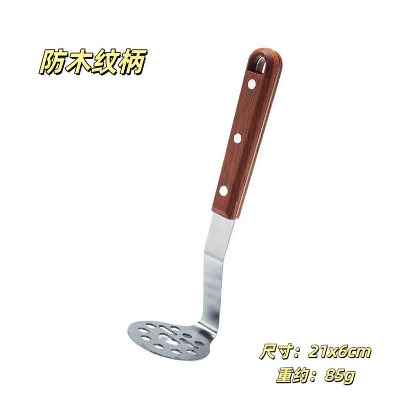 マッシュポテトの粉砕器の厚いステンレスの粉砕器の円形の手動のプレス器の赤ちゃんの補助食器|undefined