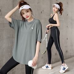 瑜伽服外套健身服長短褲文胸短袖加大碼瑜伽上衣女戶外跑瑜伽背心