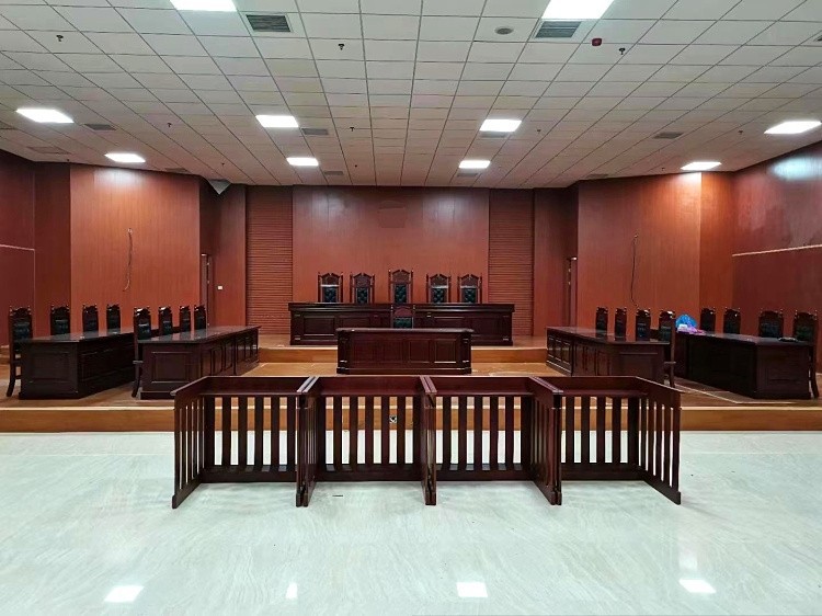 模拟法庭家具 仲裁桌审判台主审桌 法官桌椅法院家具书记桌诉讼桌-阿里巴巴