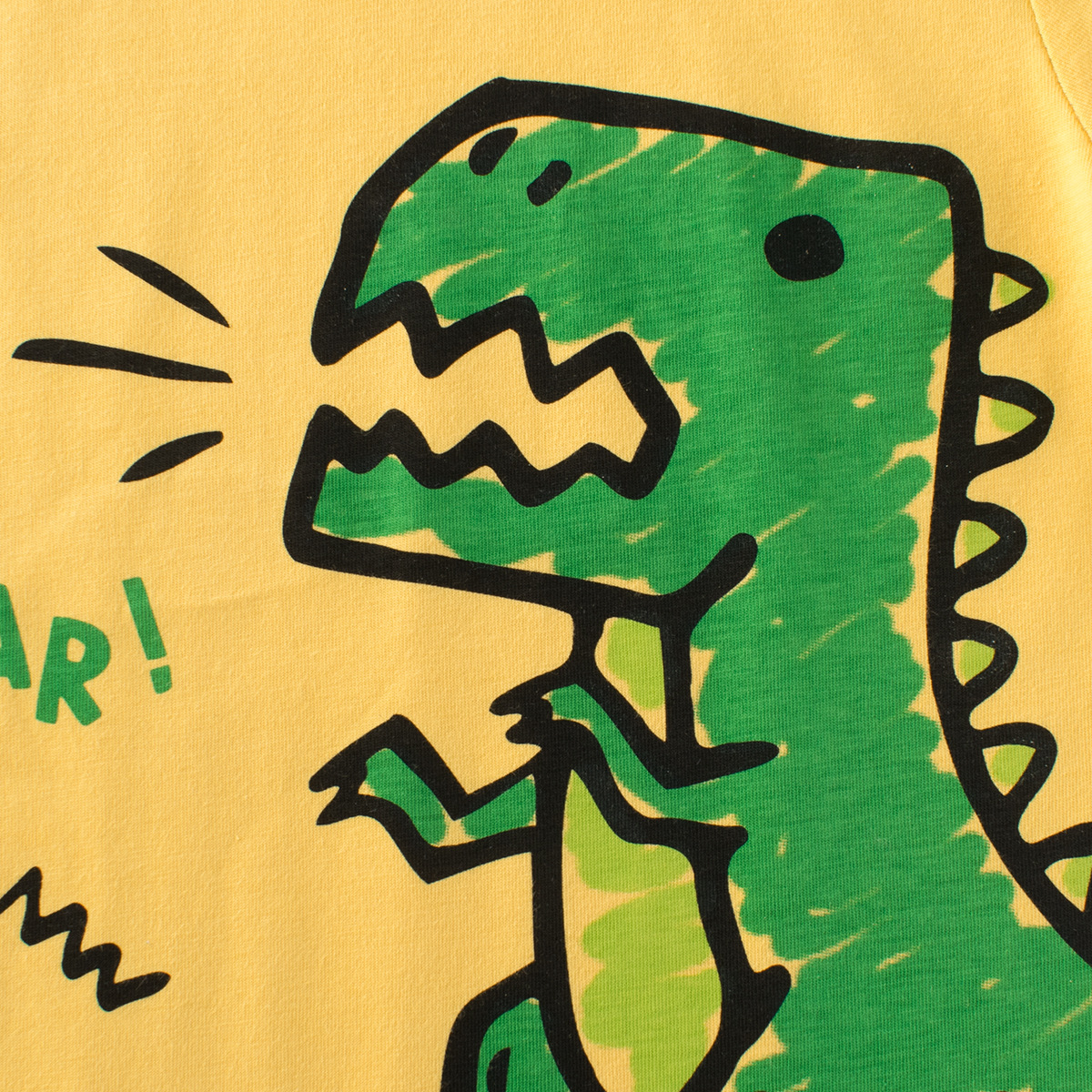 27kids ropa para niños 2025 verano nuevo estilo para niños camisa de fondo de manga corta para niños camiseta de dibujos animados de dinosaurio