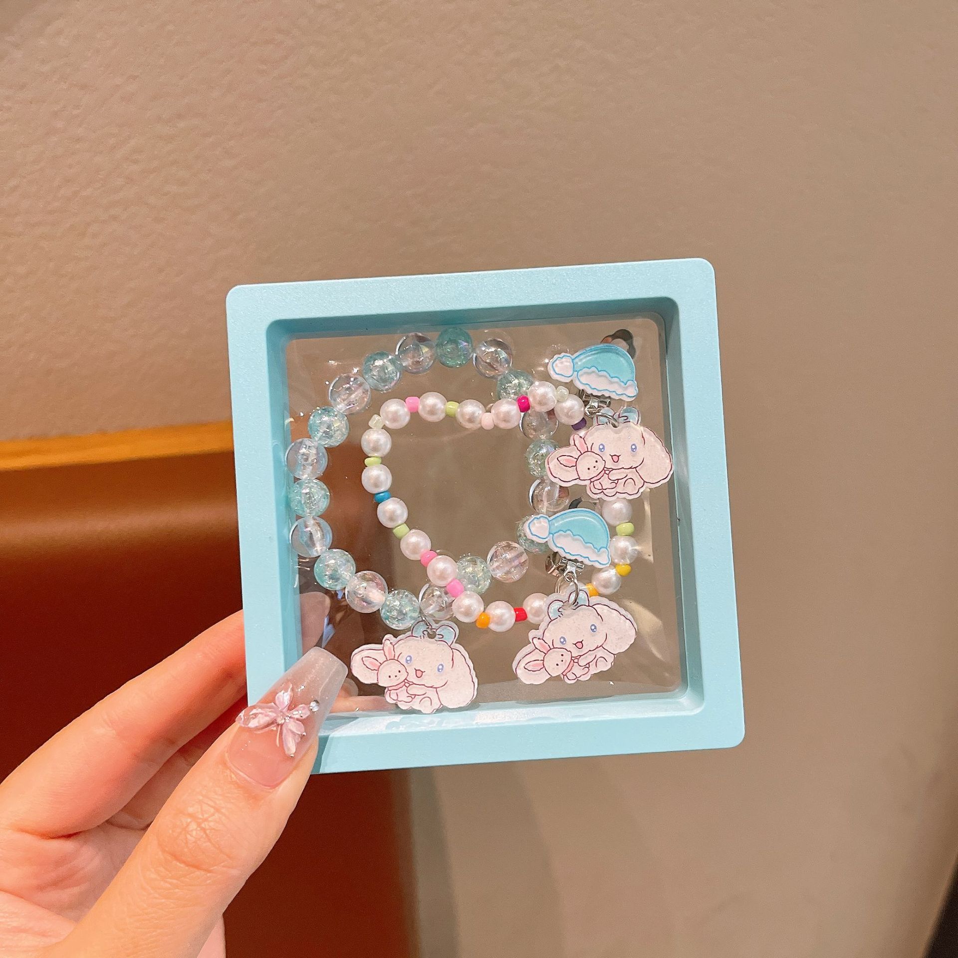 Niña Sanrio collar pulsera caja de regalo princesa pulsera caja de joyas de cumpleaños para niñas 1 de junio Día de los niños