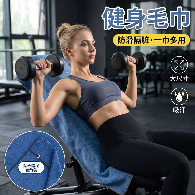 Gym Sports Towel, Multi-Functional Dirt-Proof Towel, Running Sweat-Absorbing Towel, Yoga Mat, Soft Absorbent Sweat Towel, Custom-Made Gym Sports Towel, Multi-Functional Dirt-Proof Towel, Running Sweat-Absorbing Towel, Yoga Mat, Soft Absorbent Sweat Towel, Custom-Made