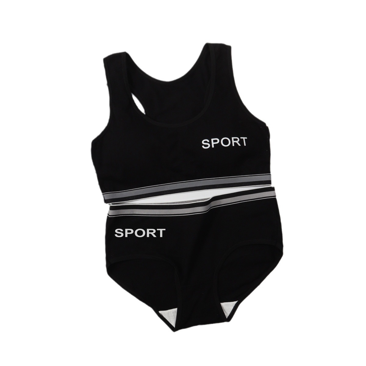 Chaleco de desarrollo de ropa interior para estudiantes de 12 - 16 años de edad, niños de secundaria y escuela secundaria, algodón puro sin anillo de acero, conjunto de sujetadores para niñas