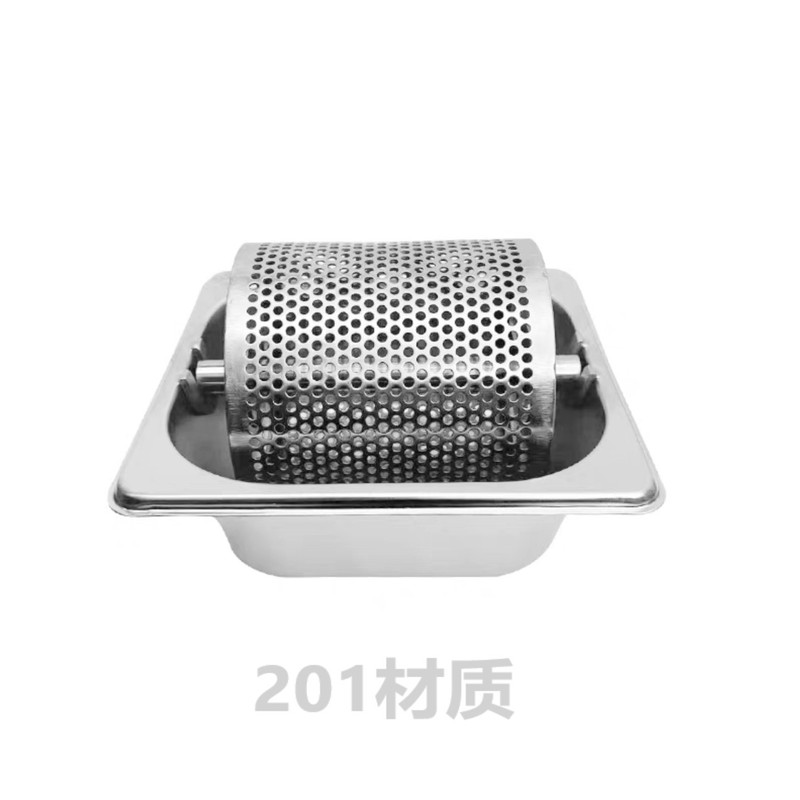 滚轮店美式304不锈钢街头摆摊滚轮汉堡黄油易用汉堡工具涂抹|undefined