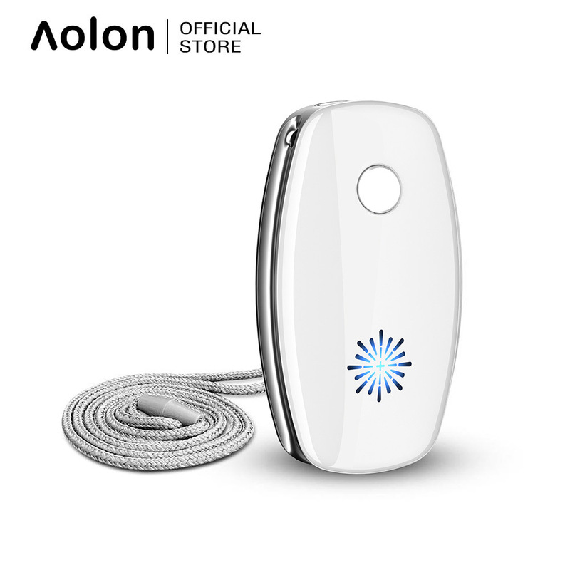 Portable negative ion hanging neck air purifier portable M11 portable hanging neck necklace