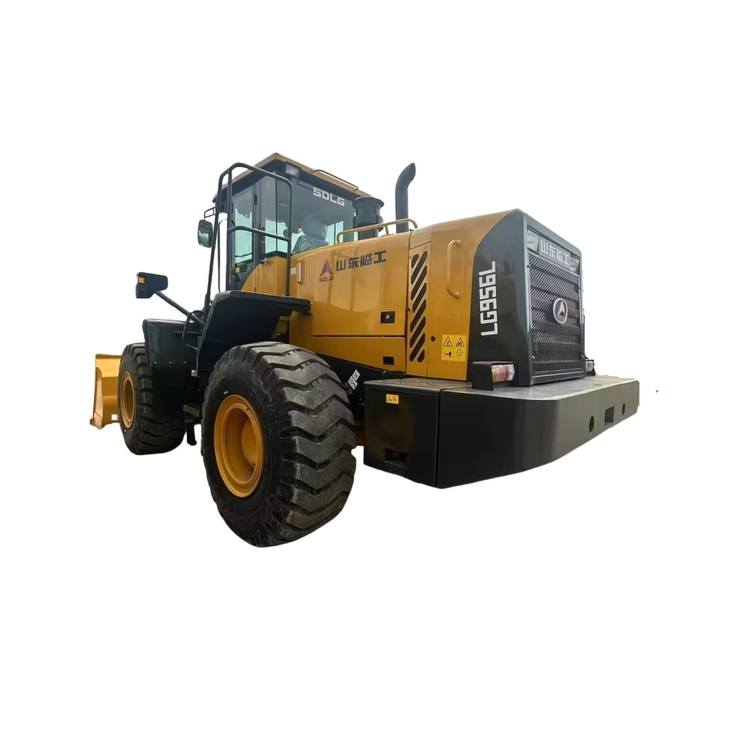 热卖二手SDLG 956L前装载机5吨额定负载潍柴发动机 & Moog液压泵