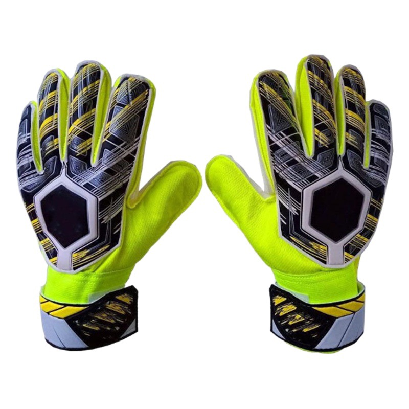 Football goalkeeper gloves latex tape finger guard football gloves children Adult Student Non-slip goalkeeper gloves