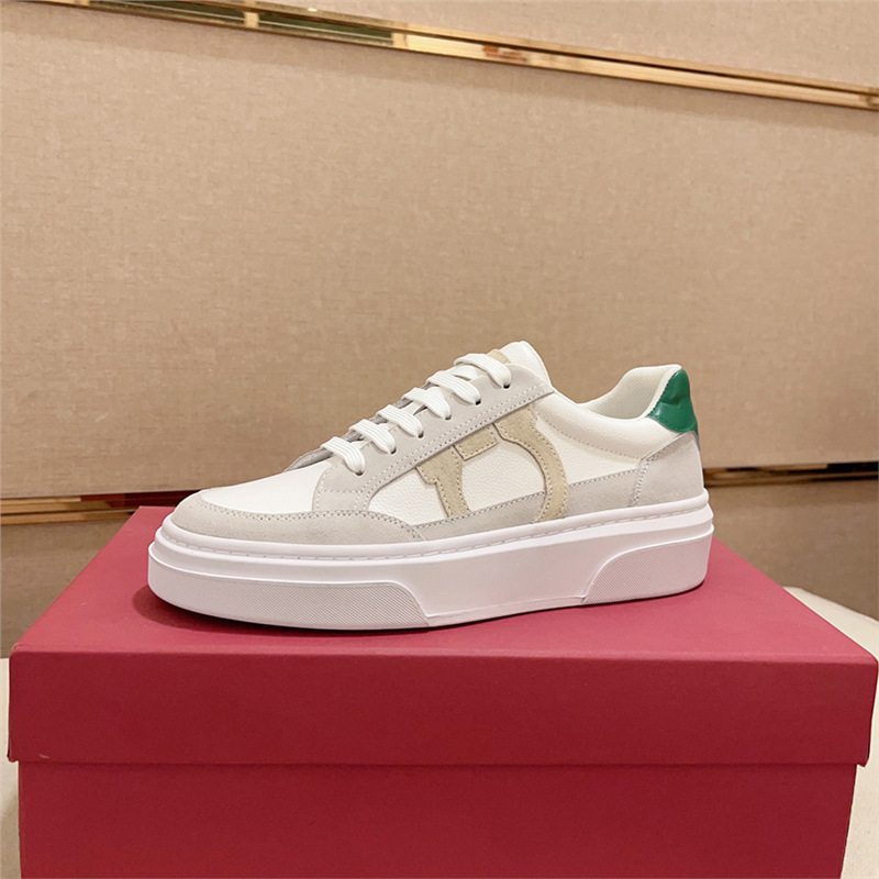 Bon Jani Europa zapatos de skate de hombre marca de moda de piel de vaca peluquería zapatos individuales de color deportivo casual zapatos blancos