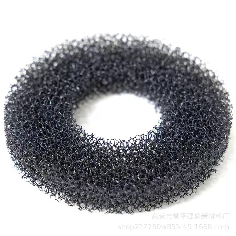 水族馆过滤棉 泡沫鱼缸生化绵 聚氨酯圆筒海绵 水泵滤芯污水过滤