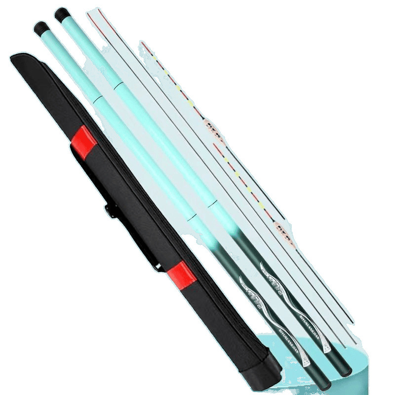 Caña de pescar emperador de meteorito ondas de punta principiantes introducción de un conjunto completo de caña de pesca de mano de sección corta de comercio exterior fábrica comercio al por mayor