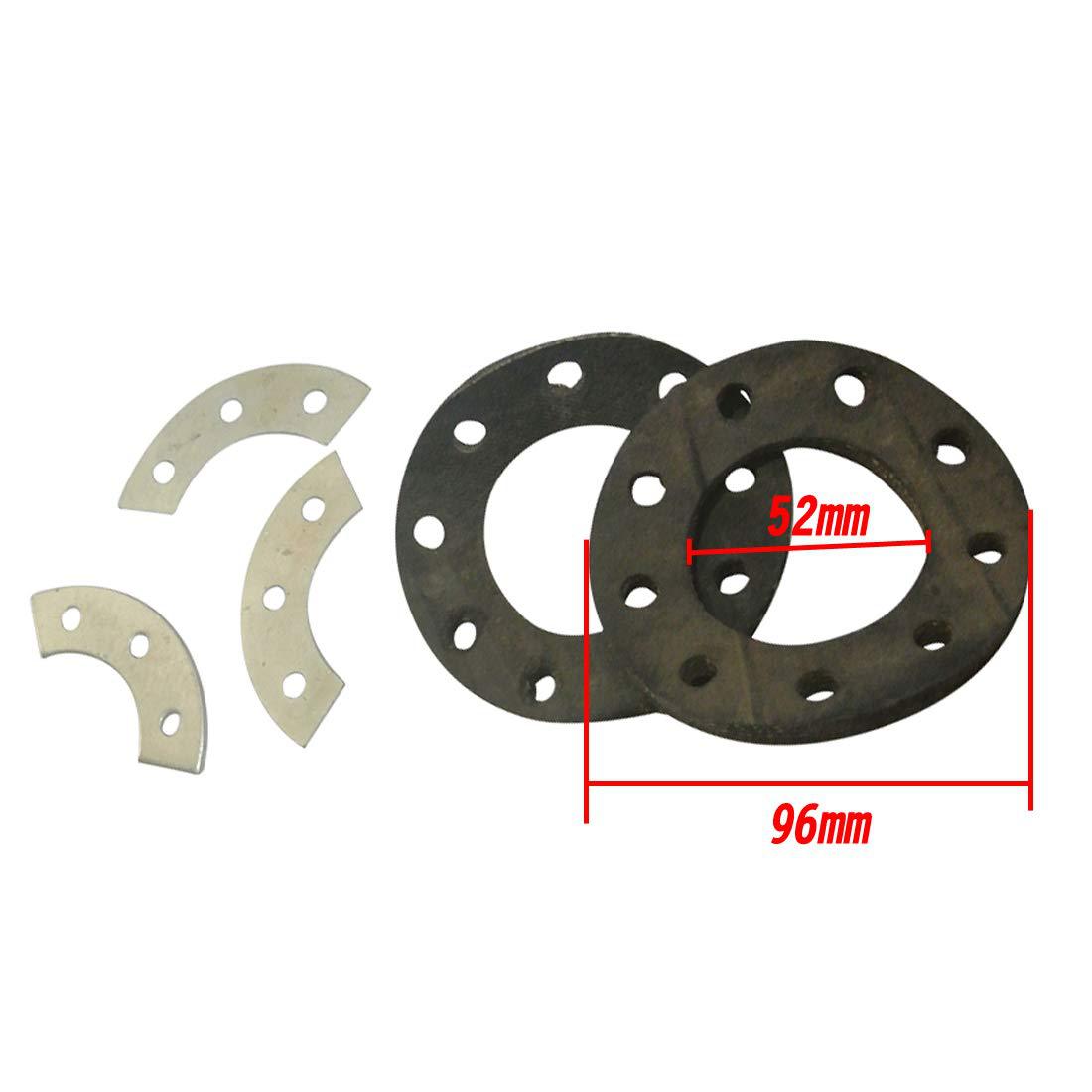 Mini motorcycle engine accessories two-stroke 49-100CC rear sprocket chain disc kit 9 holes 44T
