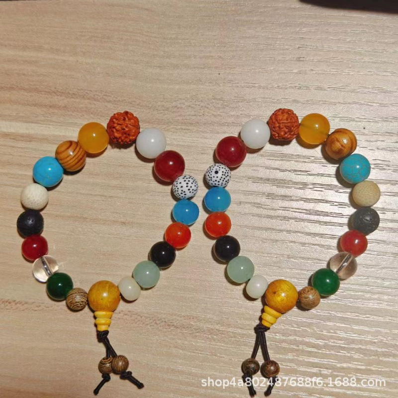 The Same Popular Style from Xiaohongshu, the Hot-Selling 18-Seed Buddha Bead Bracelet, Light Luxury and High Aesthetic Value, Wholesale for Men and Women, the Same Style as the One from Hangzhou Lingyin The Same Popular Style from Xiaohongshu, the Hot-Selling 18-Seed Buddha Bead Bracelet, Light Luxury and High Aesthetic Value, Wholesale for Men and Women, the Same Style as the One from Hangzhou Lingyin