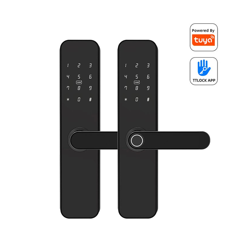 Cerradura inteligente de huella digital TTLock/Tuya con 28 idiomas