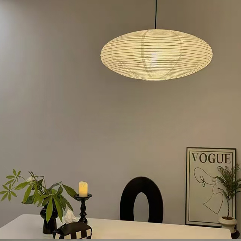 Japanese-style Noguchi Yong Lantern Homestay Decorative Handmade Lampshade Bedroom Dining Room Chandelier Japanese-style Noguchi Yong Lantern Homestay Decorative Handmade Lampshade Bedroom Dining Room Chandelier