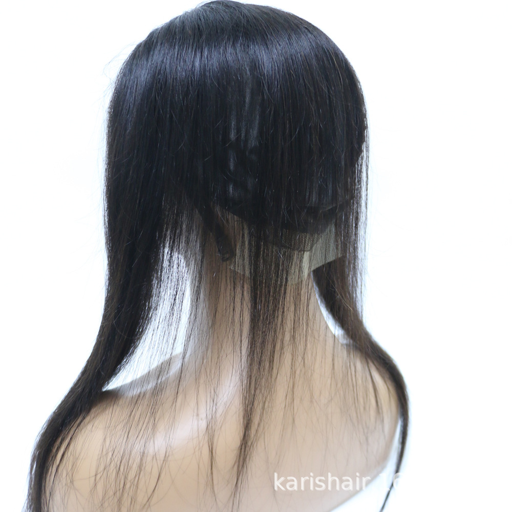 13x4 13x6 frontal real cabello humano neto sombrero coreano tejido a mano color natural Xuchang Venta Directa peluca