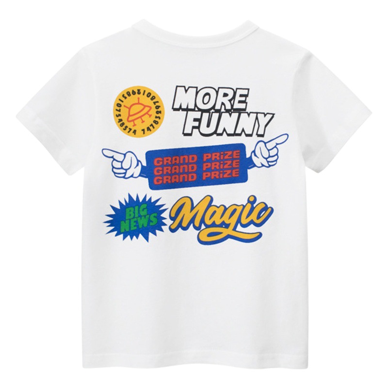 27 niños de estilo coreano ropa para niños de verano nueva ropa para niños al por mayor Camiseta de manga corta para hombres ropa de bebé entrega de una sola pieza