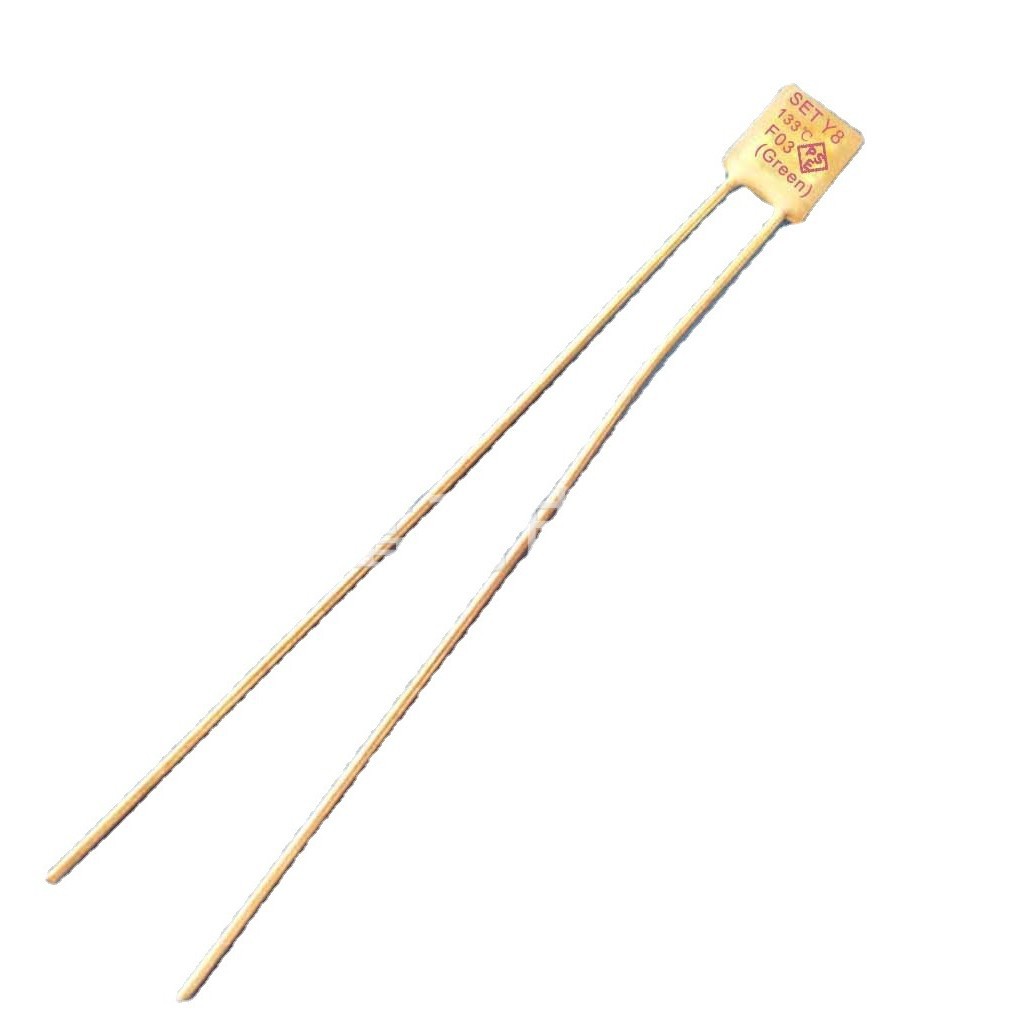 供应 Y8 133度5A方形温度保险丝 热熔断器 热保护器