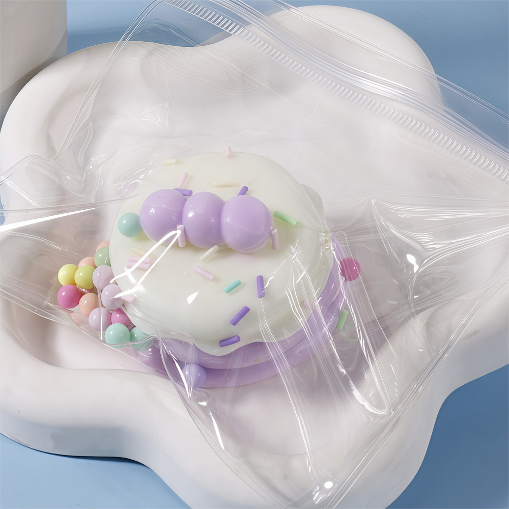 Niños no tóxicos juguetes de rebote lento descomprimir la sensación de barro gelatina de silicona de alto valor facial