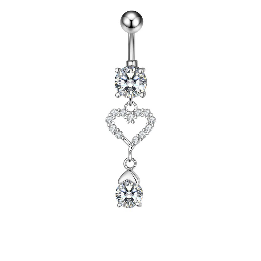 Трансграничные новый Лепесток жемчуг Циркон пупка кольцо пупка гвоздь человеческого тела пирсинг ювелирные изделия онлайн оптом