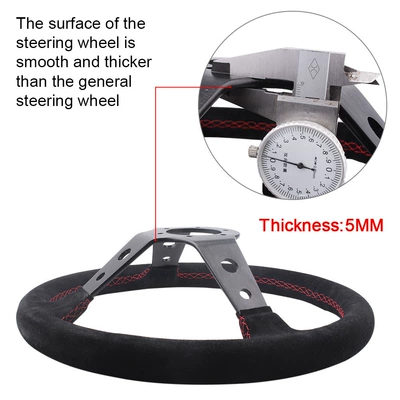 14 inch Suede, Qìchē Steering wheel