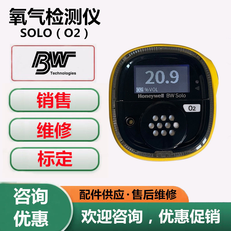 维修标定加拿大BW SOLO氧气检测仪BWS2-X-Y氧气报警仪 更换传感器