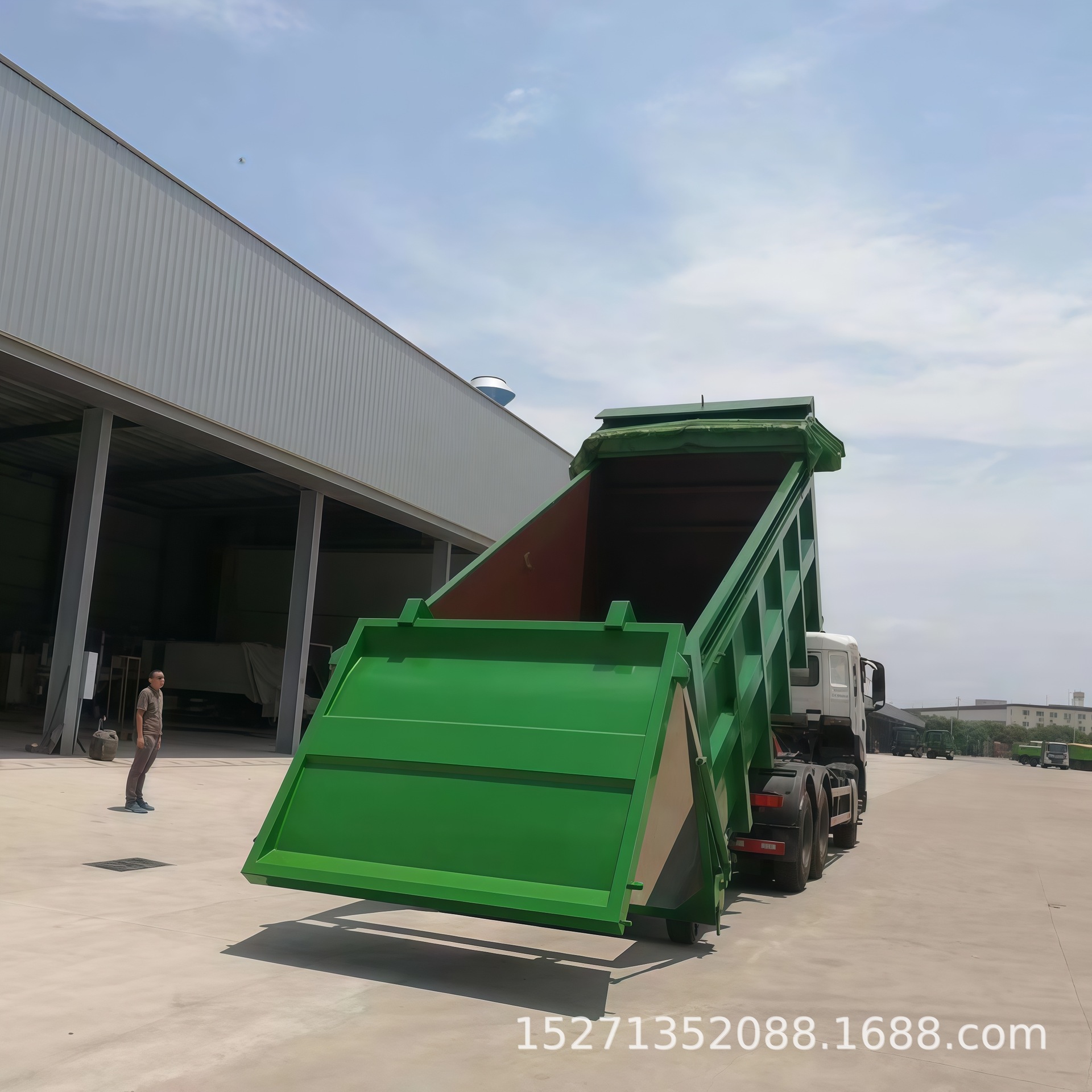 Iron/Stainless Steel Household/Building Waste Bins, Large Waste Transfer Bins for Residential Areas, Campuses, and Streets, Collection Bins