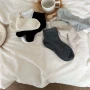 薄款无骨春夏灰色女袜
