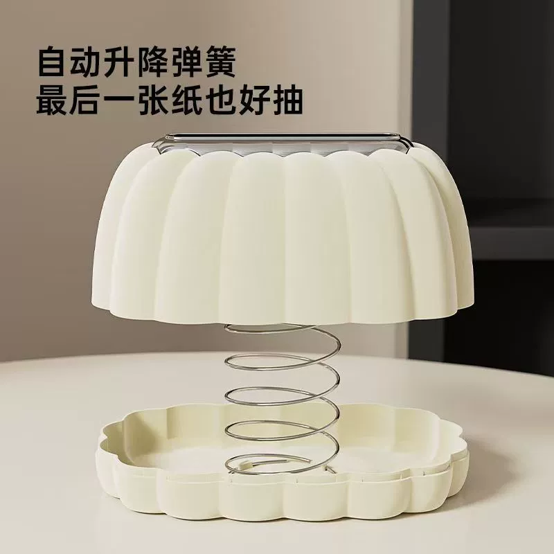 Tissue box living room high-end light luxury cardboard box home coffee table ornament creative paper box car interior sense
