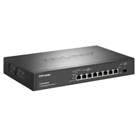 TP-LINK TL-SE2109PB 8-портовый 2.5G высокомощный PoE-коммутатор с облачным управлением, 10D SFP+ оптический порт