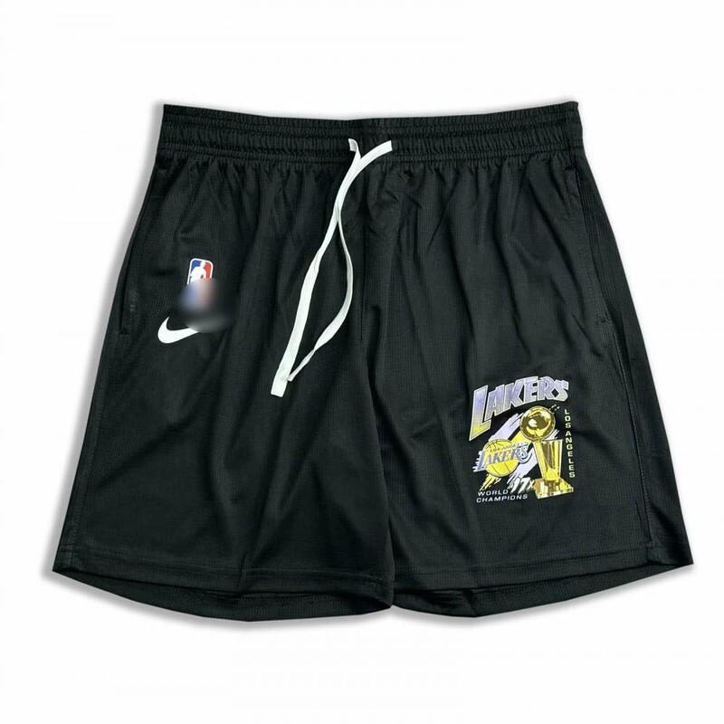 Lakers Championship Commemorative Basketball Shorts Summer Quick-Dry Breathable Street Style Loose Training Sports Shorts Lakers Championship Commemorative Basketball Shorts Summer Quick-Dry Breathable Street Style Loose Training Sports Shorts