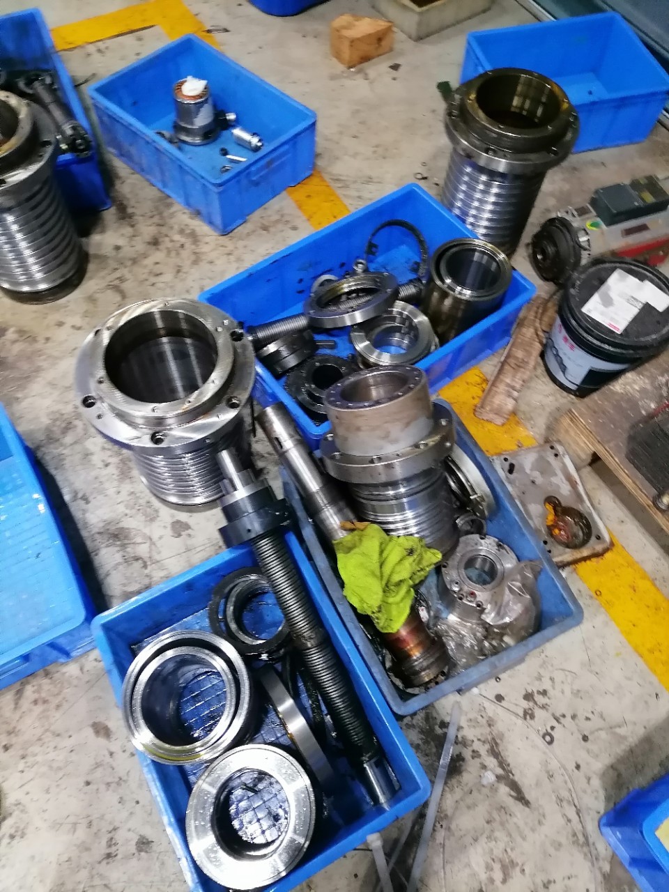 专业快速主轴维修BT30BT40BT50主轴锥孔研磨主轴磨锥度