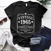 Vintage 1965 Shirt T Shirt Women 60th Birthday Gift T-shirt