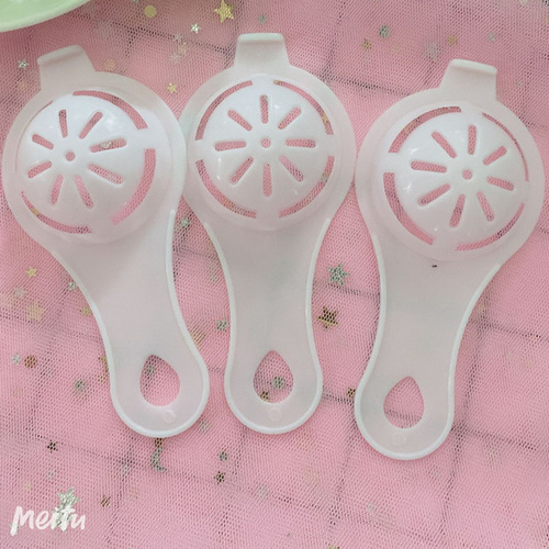 Egg separator egg filter yolk-white separator kitchen baking egg yolk white separator