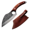 Rosewood ring vegetable cutter - with leather case