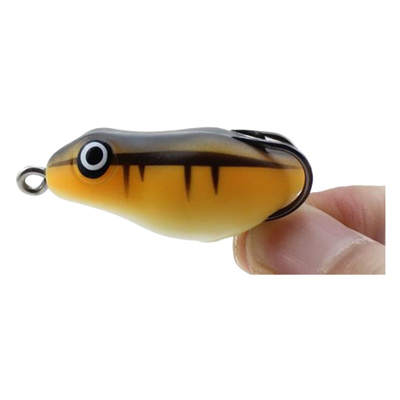 Mini Lei Rana Luya estilo tailandés pescado negro duro negro 45mm 8,5G