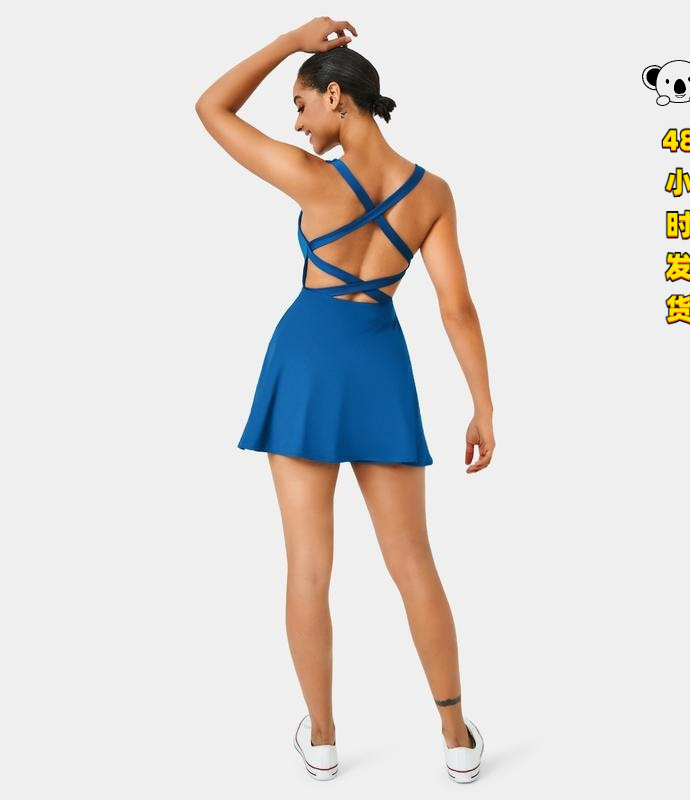 Y 14875 Tennis Dress with Padded Top
