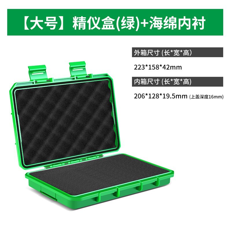 Green, big, sponge