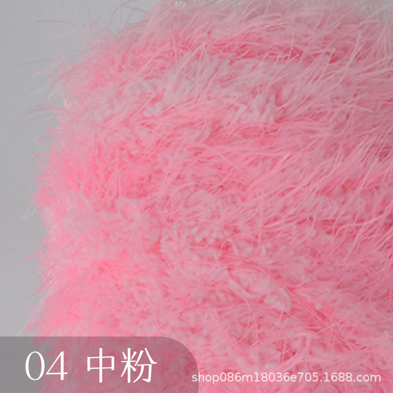 Suministro directo de fábrica 15mm de lana larga felpa trenzado palo súper grueso súper denso hecho a mano DIY pequeño perro de leche Raíz de pelo