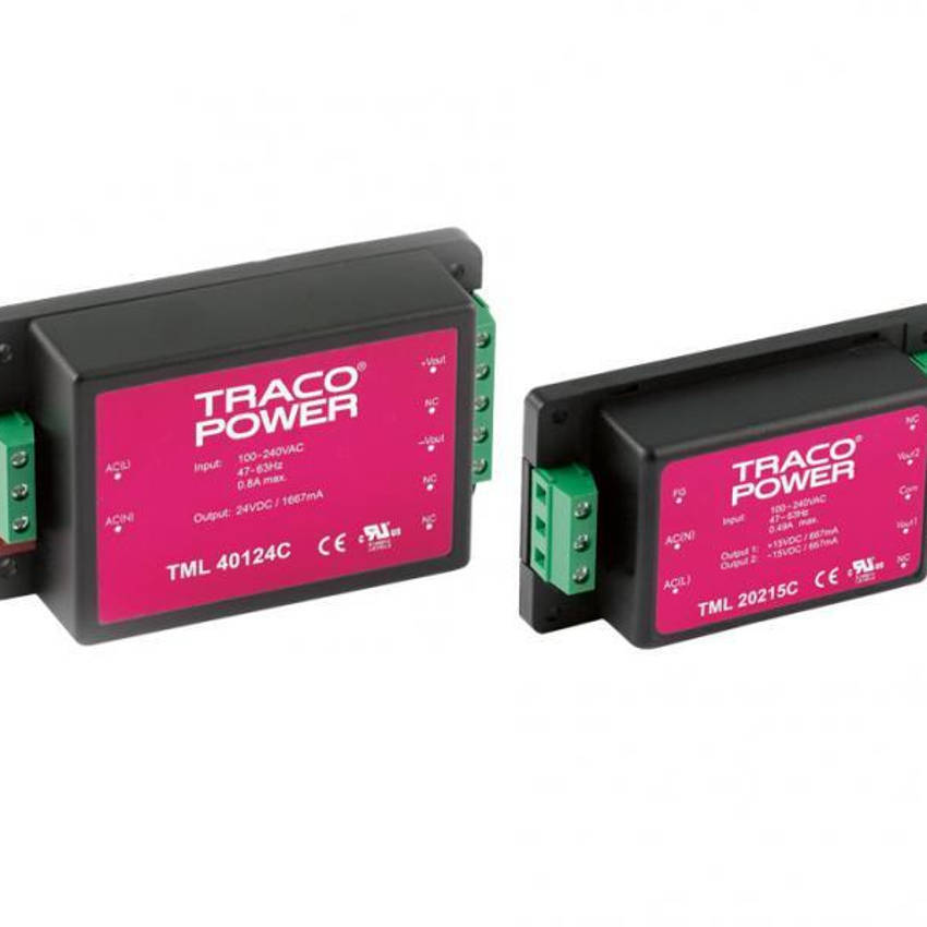 TRACOPOWER交流开关电源TML30105C TML30112C  TML30-124C
