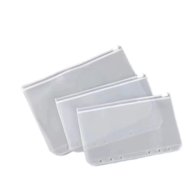 Ecological pocketbook PVC with zipper, storage bag, (Cross-border trading), tear-off sheet, 10 pieces, 15 pieces, 20 pieces