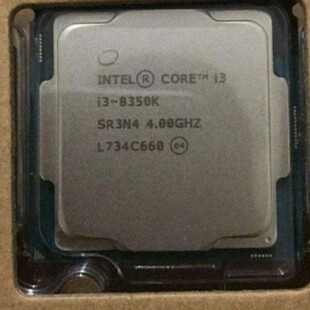 &zwnj;i3 8350K 4�� 4.00 GHz 8 MB 14�{�� LGA 1151 91W̨ʽ�CɢƬ