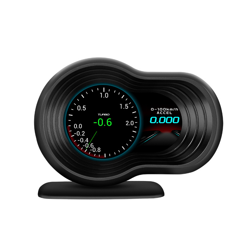Xianshipin Car Display OBD Multifunctional LCD Meter Portable HD HUD F9 (Vehicle HUD) - f9-obd-multilingual-version