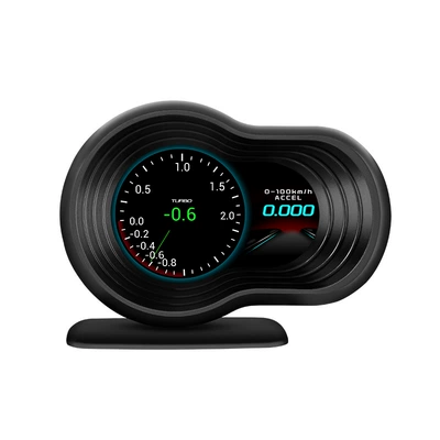 Car Display Car Modified Obd Lcd Multi-Function Instrument Portable High-Definition Hud Head-Up Display F9 (Vehicle HUD) - f9-obd-multi-language-version