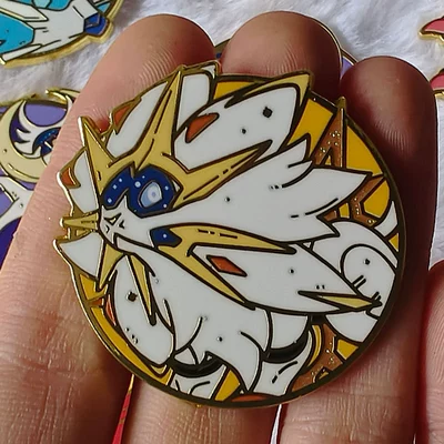 Yaxa sancaqları – Monster Elf, Metal Backpack - a21-solgaleo