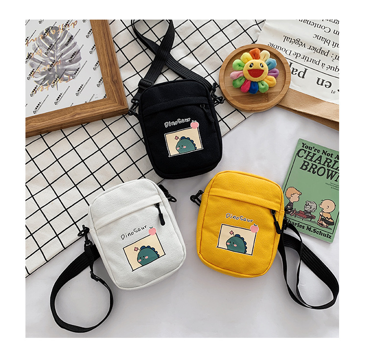 Summer small crossbody bag for girls, new small square crossbody bag for women, Japanese style small crossbody bag, casual retro style crossbody bag undefined