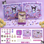 洞洞乐儿童卡通库洛米项链手链 diy公主女孩生日礼物宝宝首饰套装