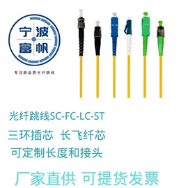 光纤跳线;光纤连接器;网络光纤跳线