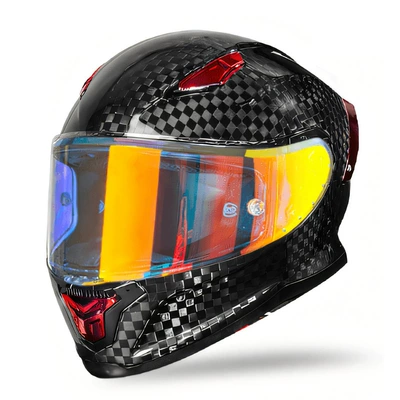 Full-Face Motorcycle Helmet with 3C Certification, Motorcycle Safety Supplies
